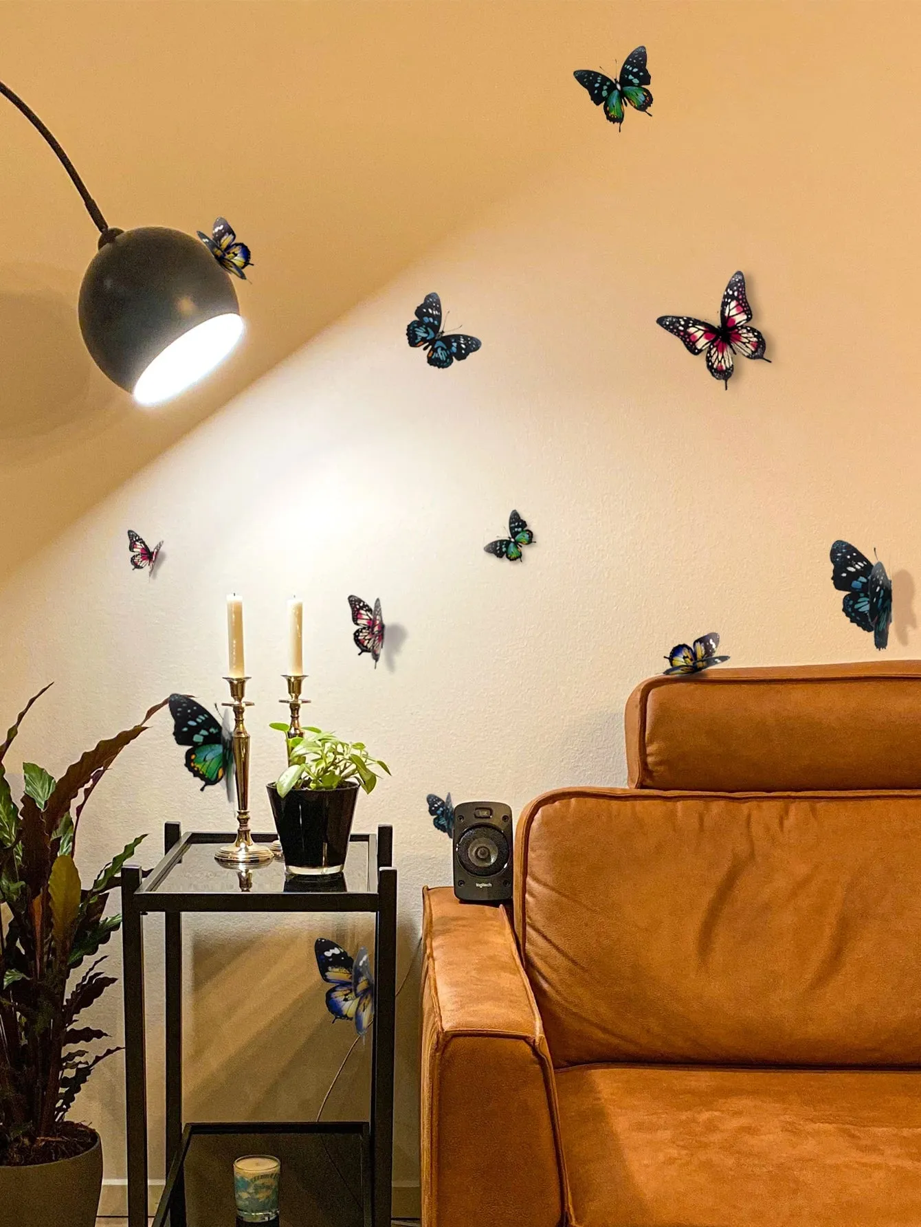 12pcs Butterfly Sticker