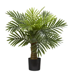 26" Artificial Robellini Palm Tree - Low Maintenance, Life-Like & Vibrant Silk Trees For Busy People.