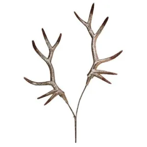 34.5" Highlands Deer Antler Spray