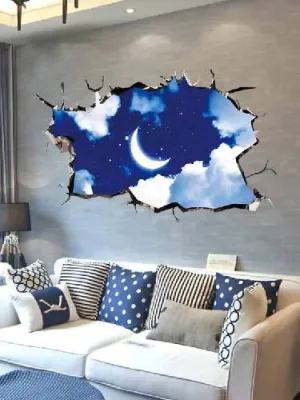 3D Colourful Art decor vinyl wallpaper