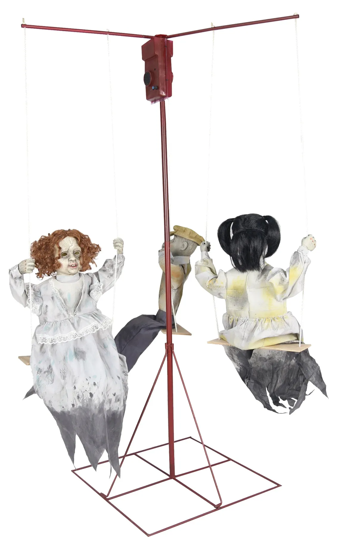 Andrew, Sylvia, & Iris Orphans Swing Animatronic