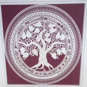Artist Papercut Unique Perosnalized Family Tree Heirloom