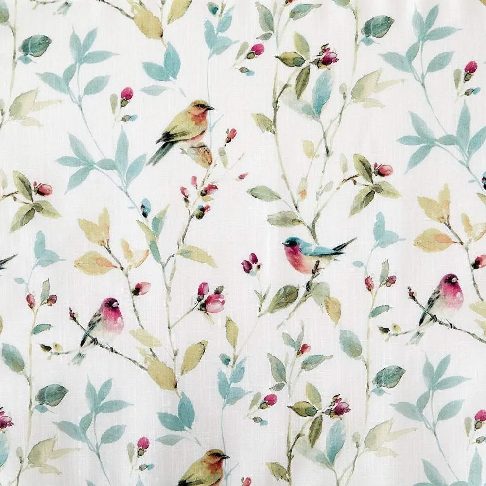 Aviary Kitchen Tier Curtain and Valance