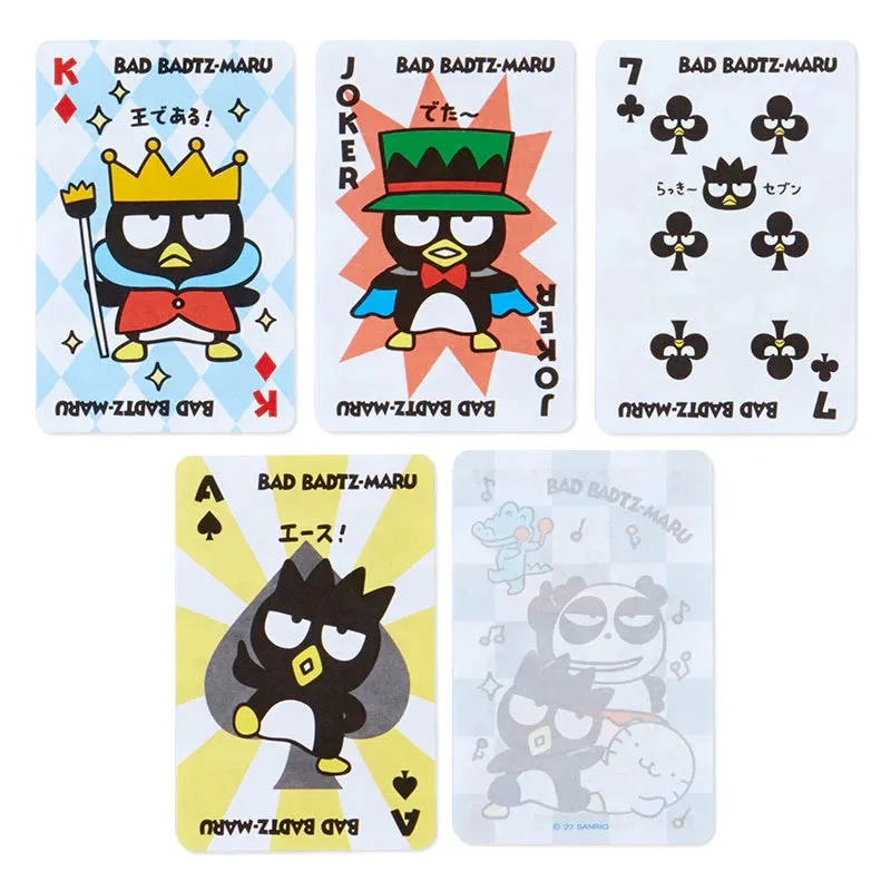 Badtz Maru Playing Card Style Memo Pad with Case