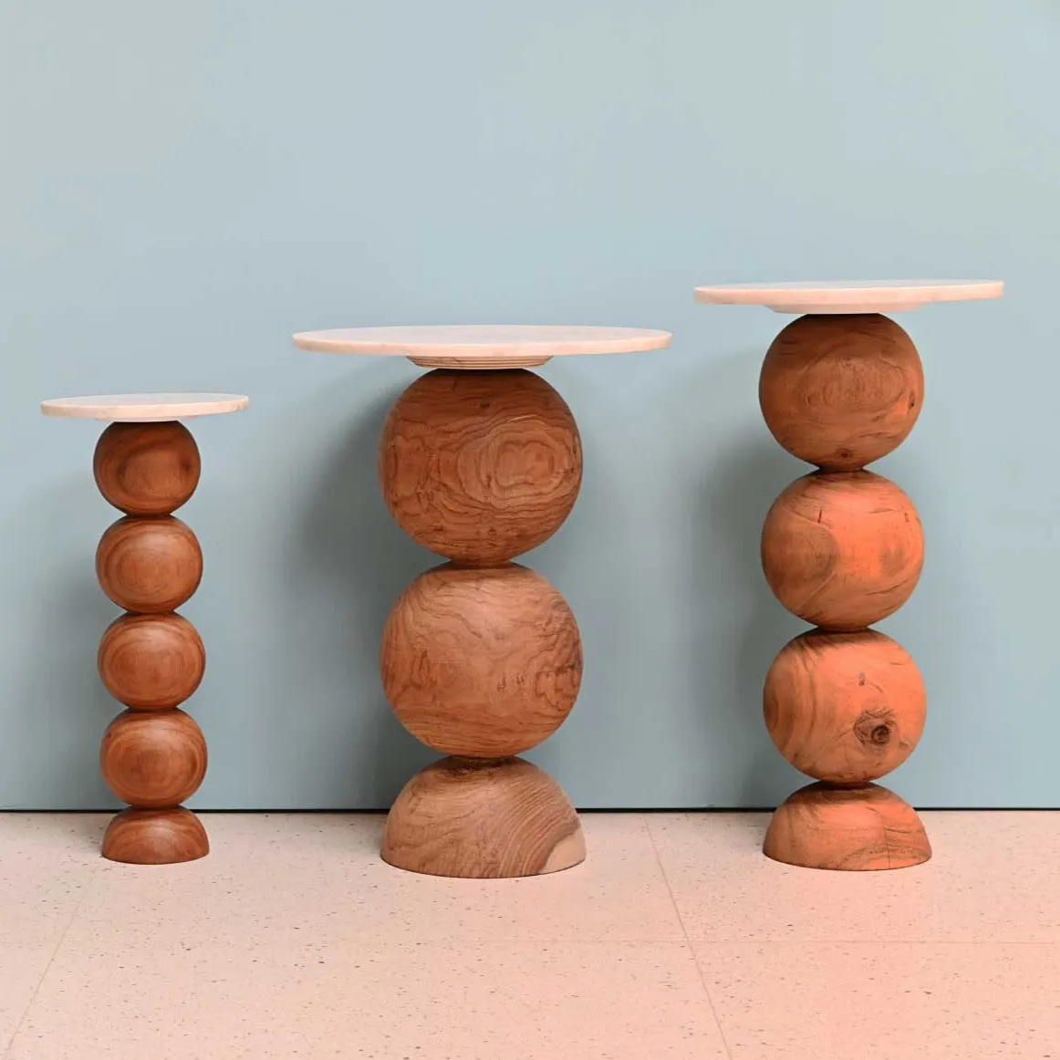 Ball Pack Table - Set Of 3