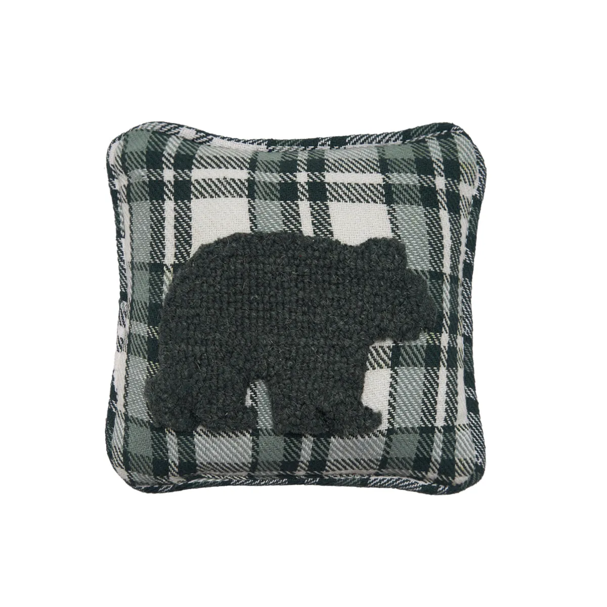 Bear Hooked Mini Pillow