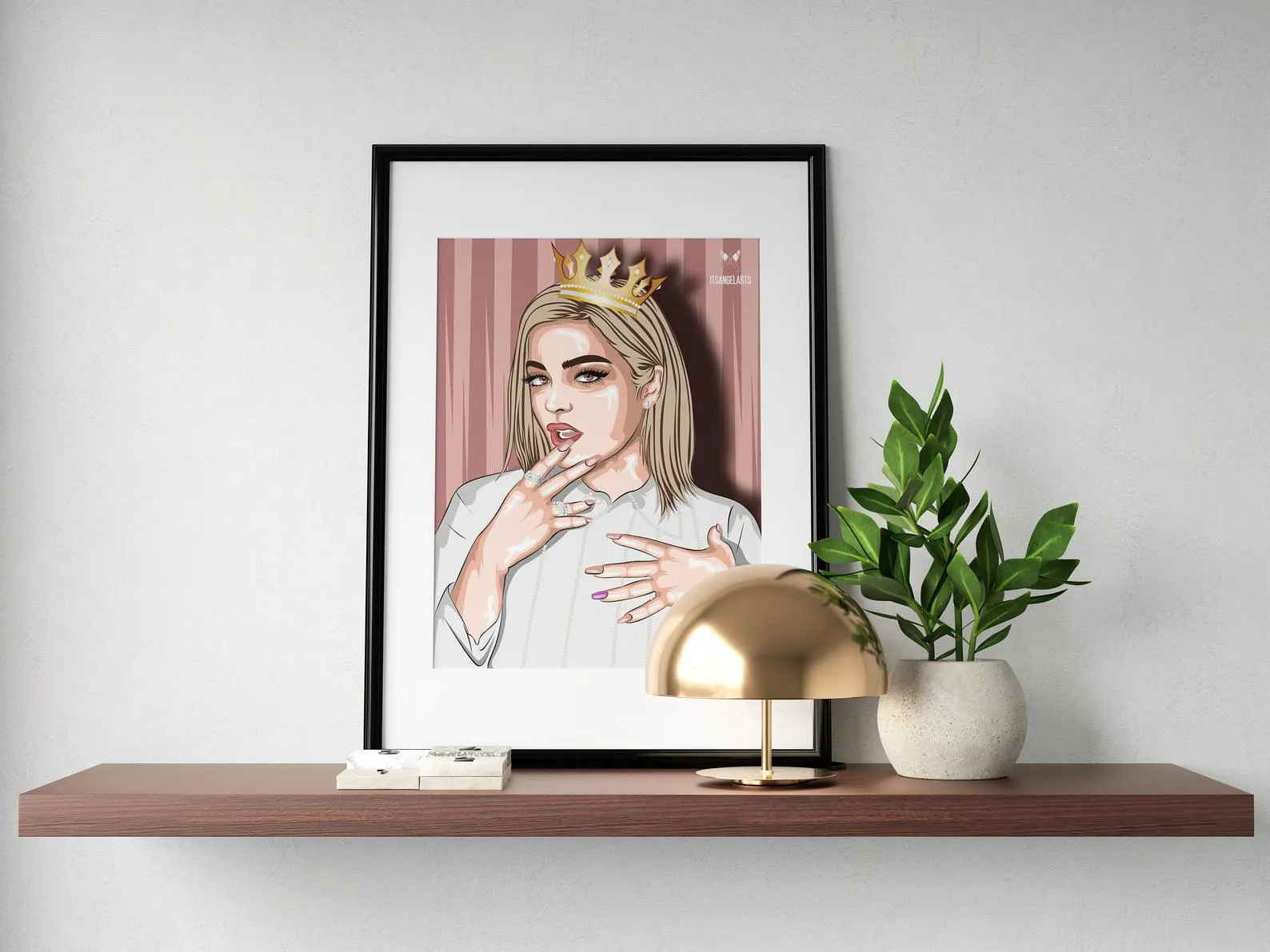 Bebe Rexha Custom Printing, Home Decor, Wall Hanging, Custom Music Canvas, Bebe Rexha Home Decor