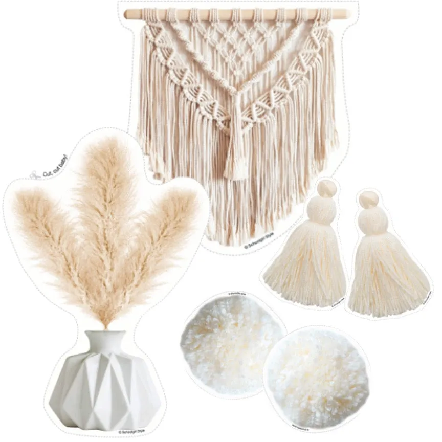 Bohemian Mood Cut-Out | Boho Classroom Decor | UPRINT | Schoolgirl Style