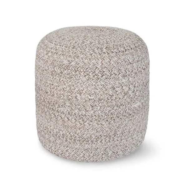 Bohemian Yarn Pouf
