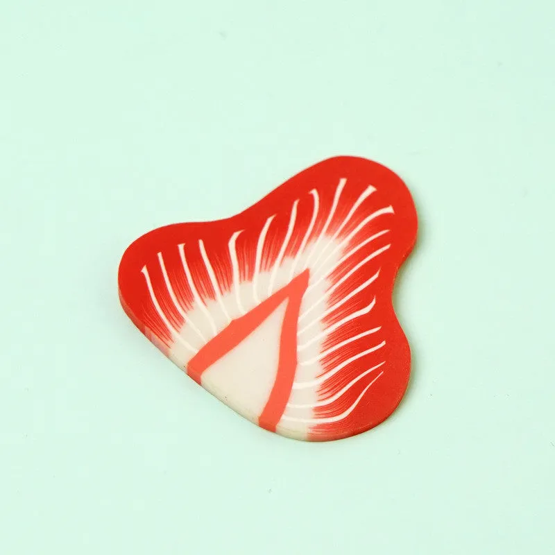 Bulk 10Pcs Artificial Fruits Slices Simulation Lifelike Fruits Decorative Wholesale