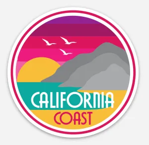 California Coast - Sticker