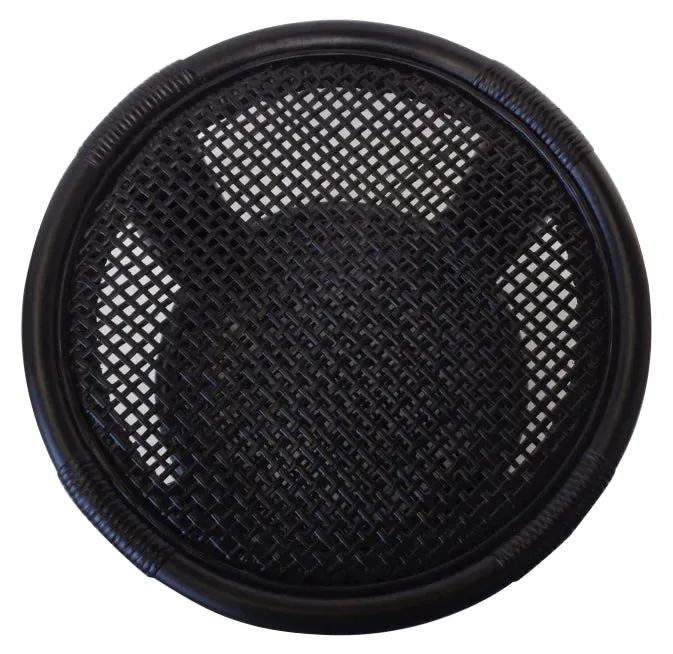 Cayman Rattan Side Table Black