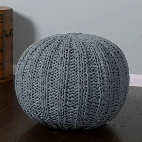 Celtic 08124ALU Aluminum Pouf