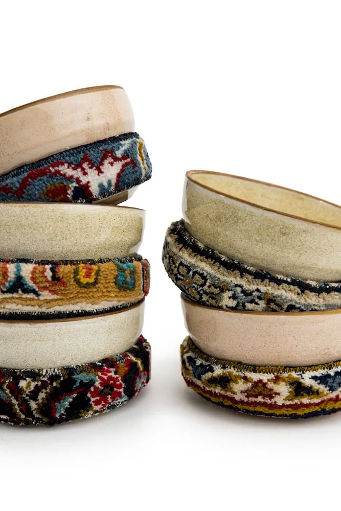 Ceramic And Kilim Bowl