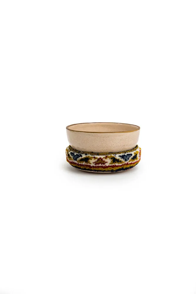 Ceramic And Kilim Bowl