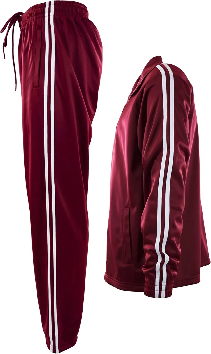 ChoiceApparel Mens Active Tracksuit with Zippered Back Pocket