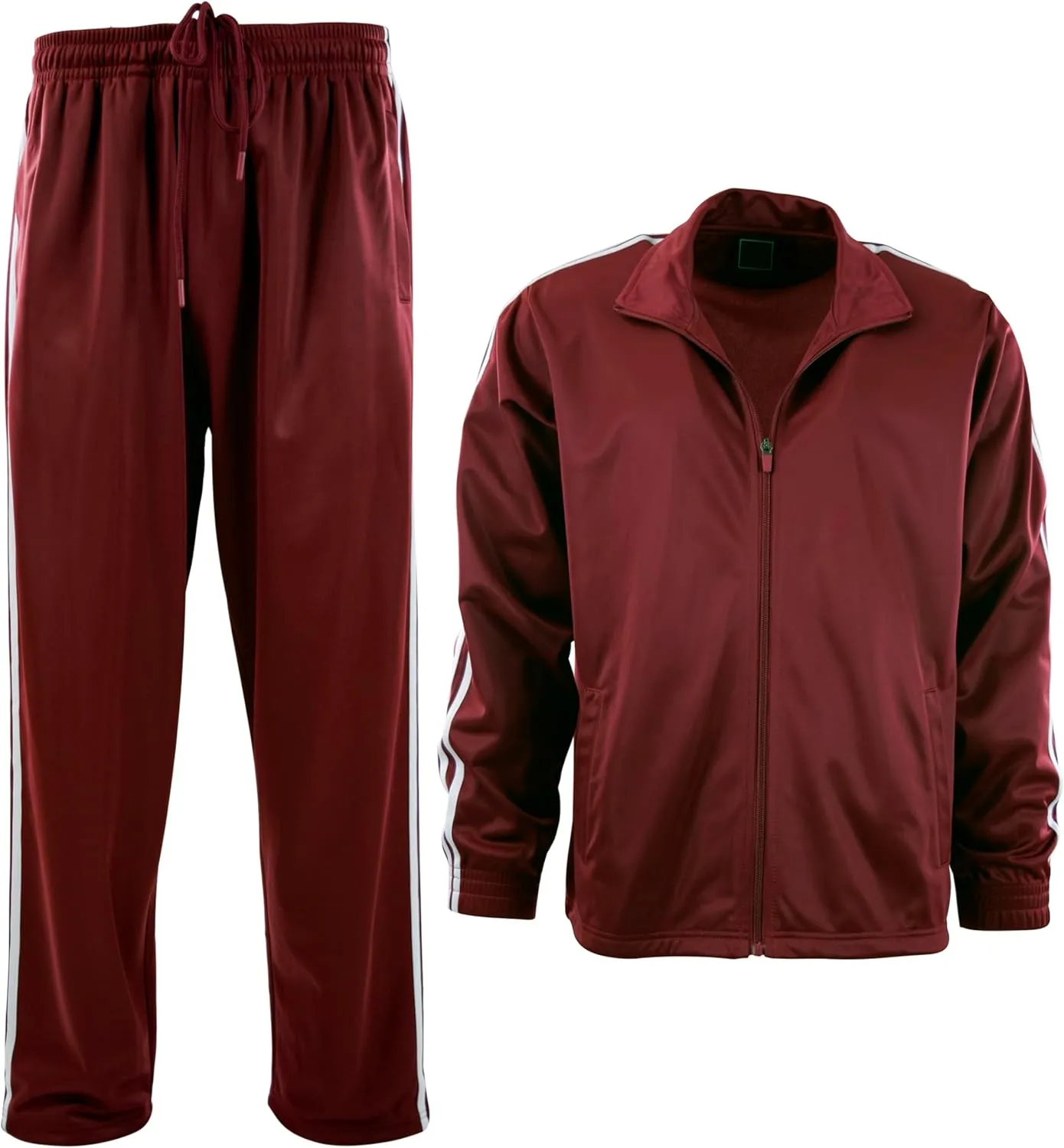 ChoiceApparel Mens Active Tracksuit with Zippered Back Pocket