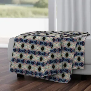 Cloisonne Collection No. 2 - Throw Blanket
