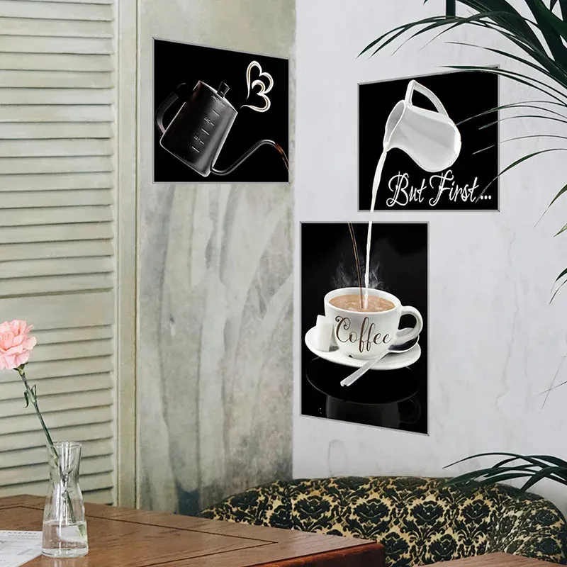 Coffee Cup Wall Decal  Stickers