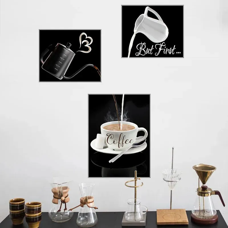 Coffee Cup Wall Decal  Stickers