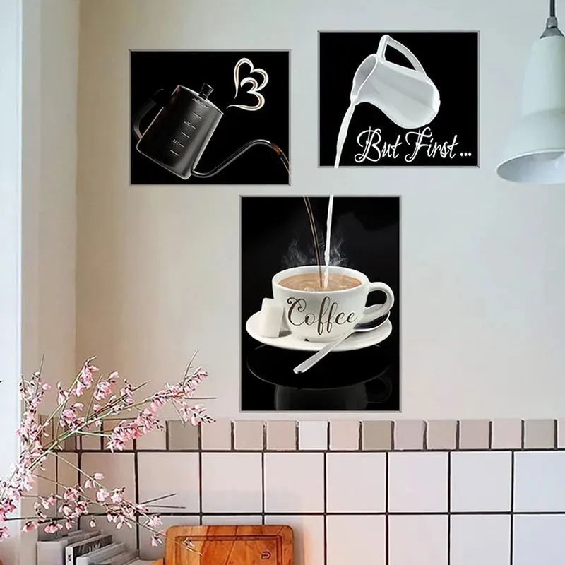 Coffee Cup Wall Decal  Stickers