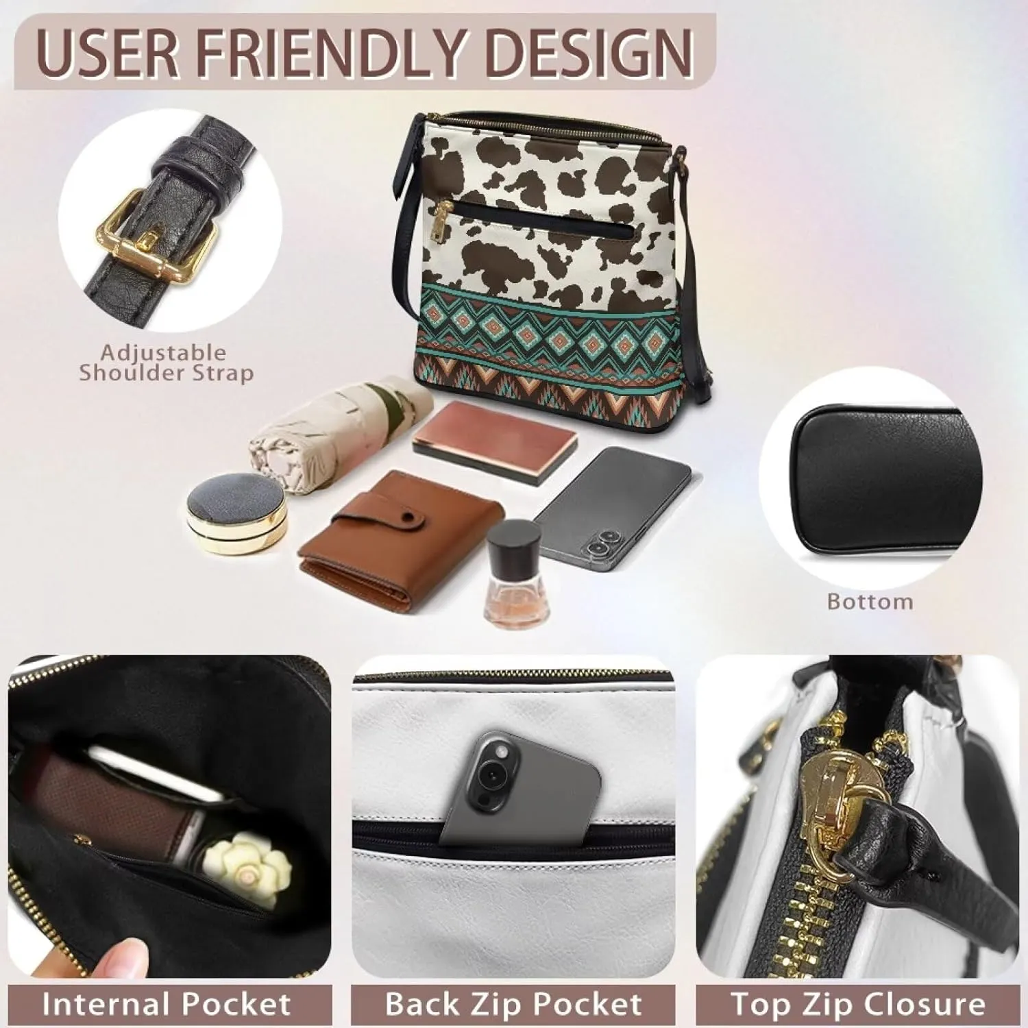 Crossbody Bag for Women Shoulder Bag Satchel Bags Women Purse Sling Bag Handbag for Gift