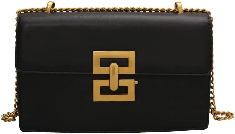Crossbody Bags for Women Chain Shoulder Bag Evening Purse Faux Leather Handbag Satchel Purse
