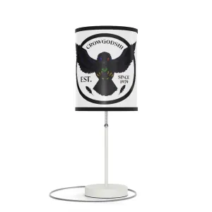 CROWGODSHI Lamp on a Stand, US|CA Plug, WHITE