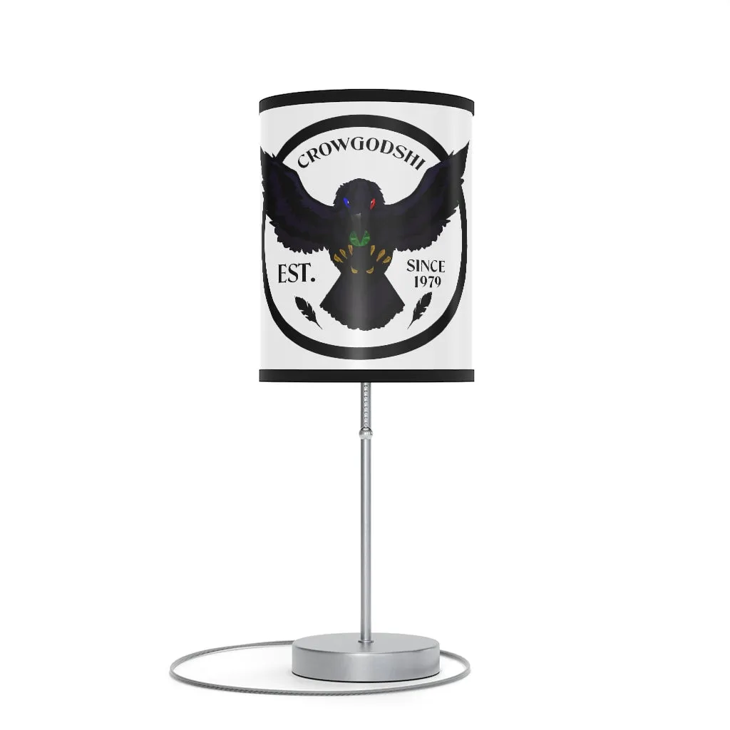 CROWGODSHI Lamp on a Stand, US|CA Plug, WHITE