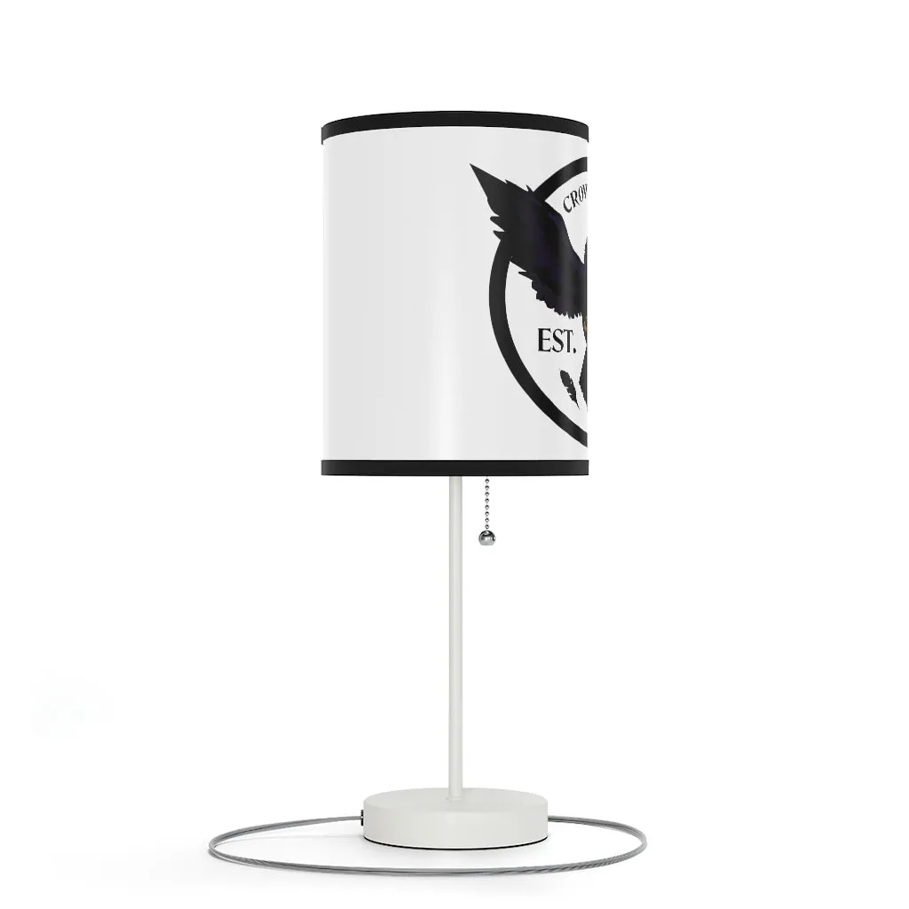 CROWGODSHI Lamp on a Stand, US|CA Plug, WHITE