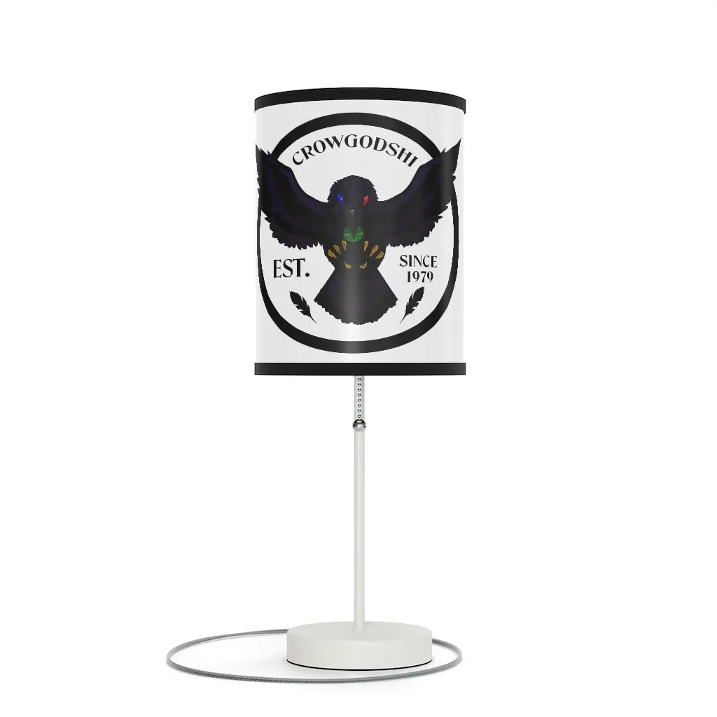 CROWGODSHI Lamp on a Stand, US|CA Plug, WHITE