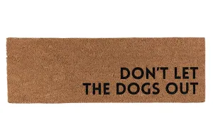 Don't Let the Dogs Out Doormat