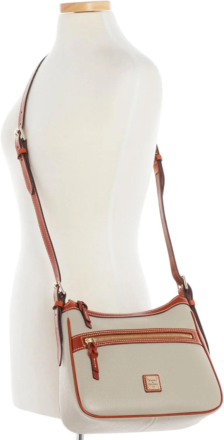 Dooney & Bourke Crossbody Bags for Women, Presley Pebble Grain Leather Crossbody Handbag with Adjustable Shoulder Strap