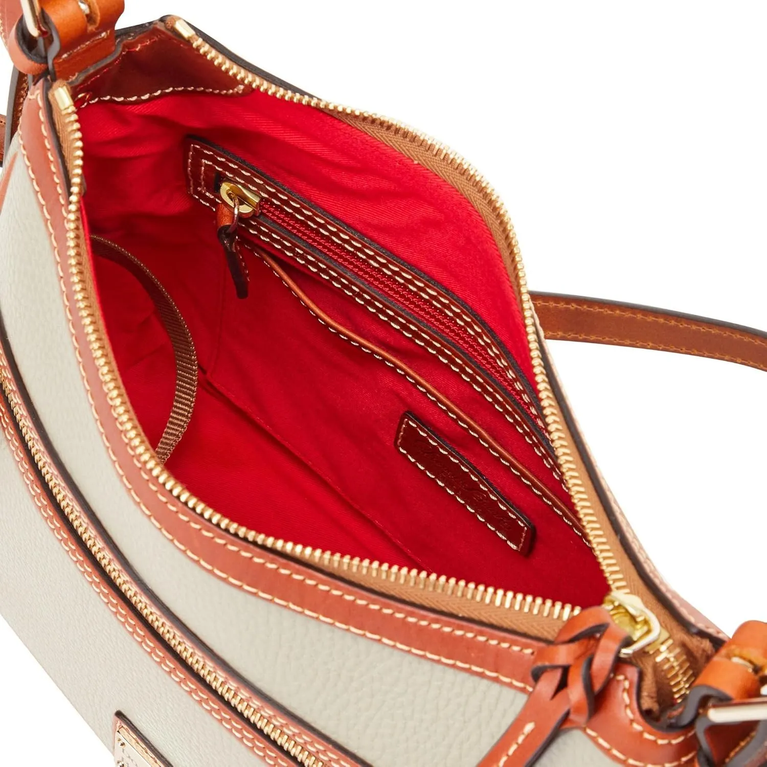 Dooney & Bourke Crossbody Bags for Women, Presley Pebble Grain Leather Crossbody Handbag with Adjustable Shoulder Strap