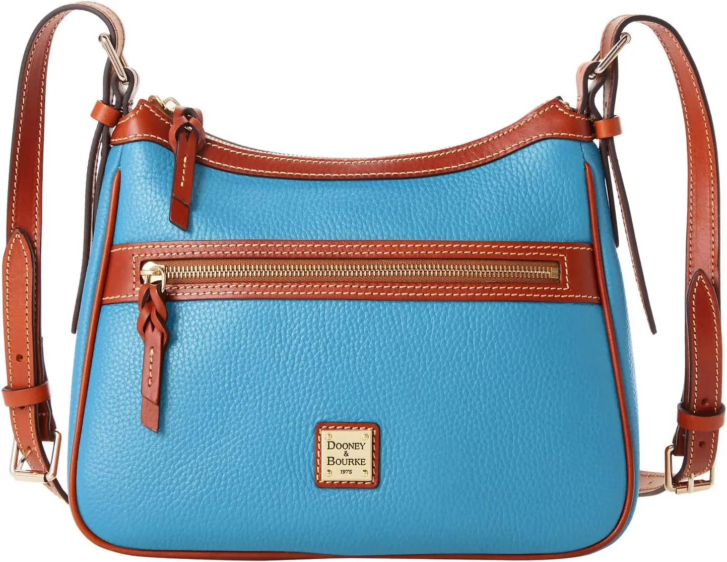 Dooney & Bourke Crossbody Bags for Women, Presley Pebble Grain Leather Crossbody Handbag with Adjustable Shoulder Strap