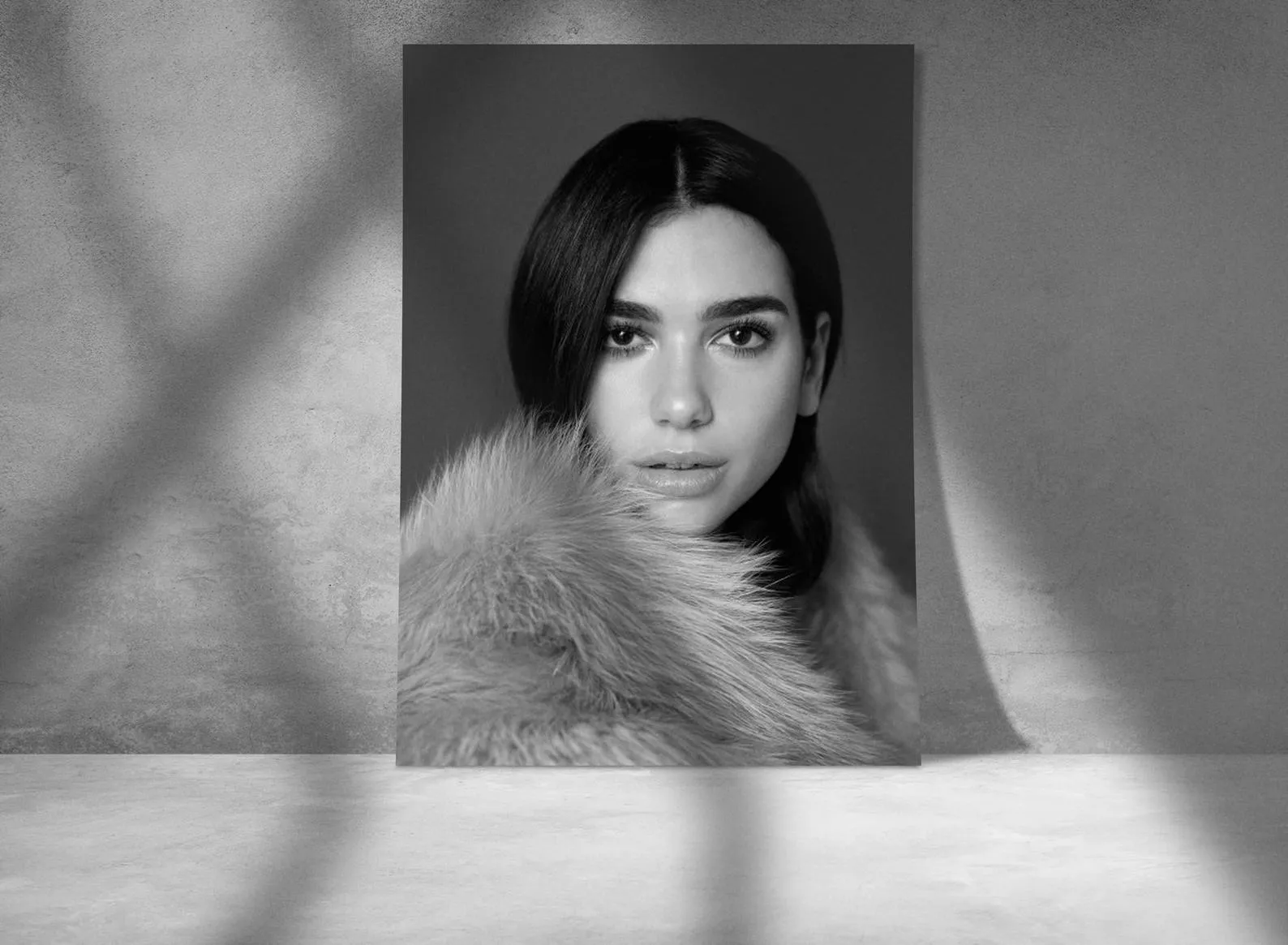 Dua Lipa Custom Printing, Home Decor, Wall Hanging, Custom Music Canvas, Dua Lipa Home Decor
