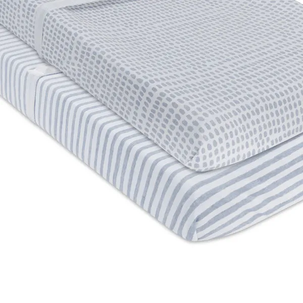 Ely's & Co. Waterproof Cradle Sheet/ Changing Pad Cover - 2 Pack