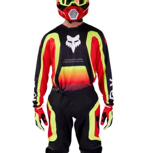 Fox Racing  Mens 180 Ballast Offroad Jersey Moisture Wicking Vented Black Red