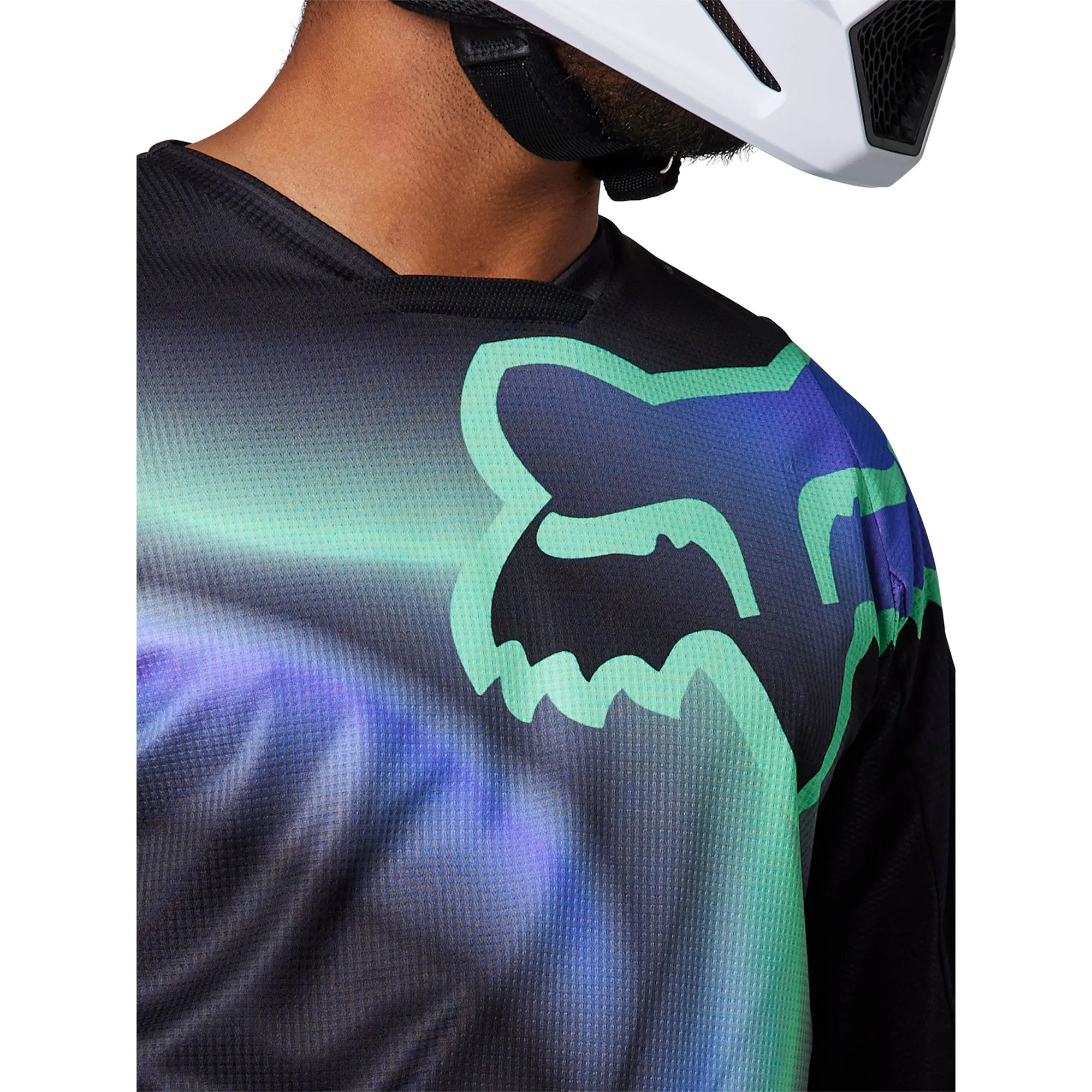 Fox Racing  Mens Black 180 Toxsyk Motocross Jersey Offroad MotoX Long Sleeve