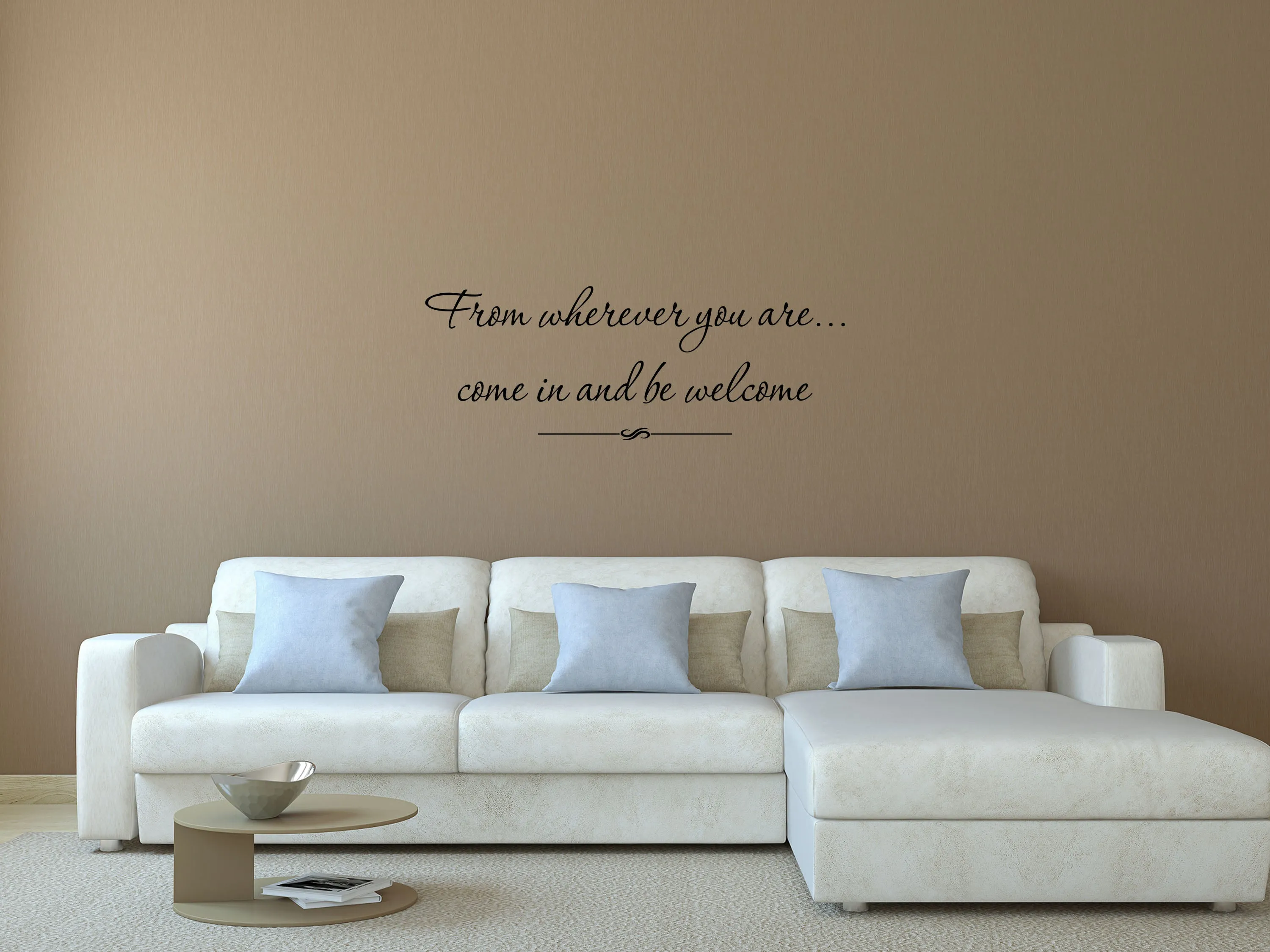From Wherever You Are Removable Wall Decal