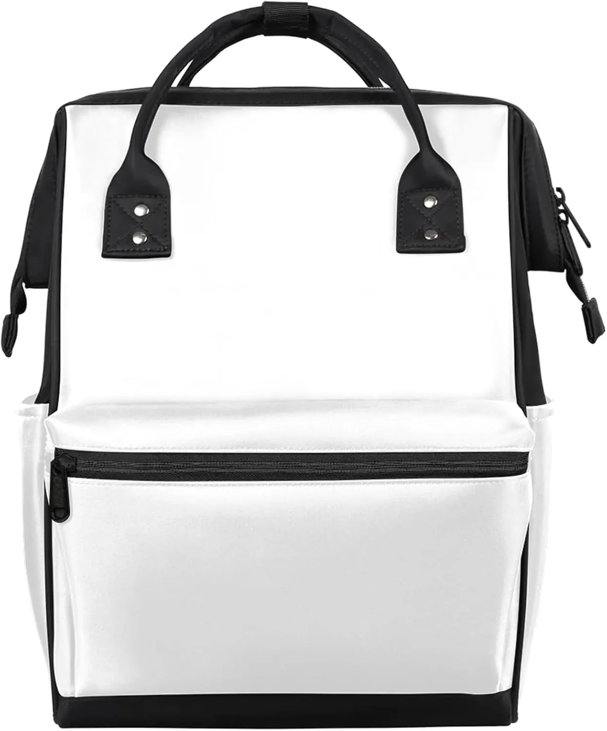 Fun Colorful Geometric Shapes Diaper Bag Mommy Bags With Adjustable Shoulder Strap Waterproof Multifunction Shoulder Bag Travel Large Capacity Backpack for Moms And Dads