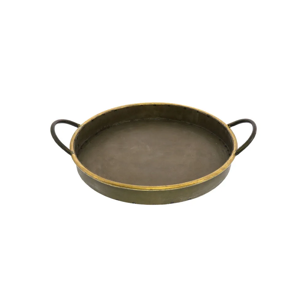 Gerson Galvanized Tray  - Round