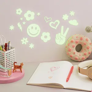 Happy Days Glow in the Dark Wall Stickers