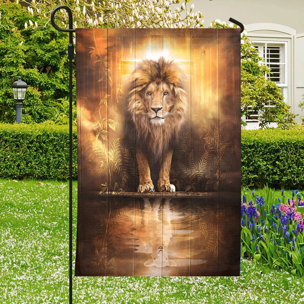 Jesus And Lamb Flag - Christian's Flag - Garden Decor - Garden Flag Stand - Christian Gift - Ciaocustom
