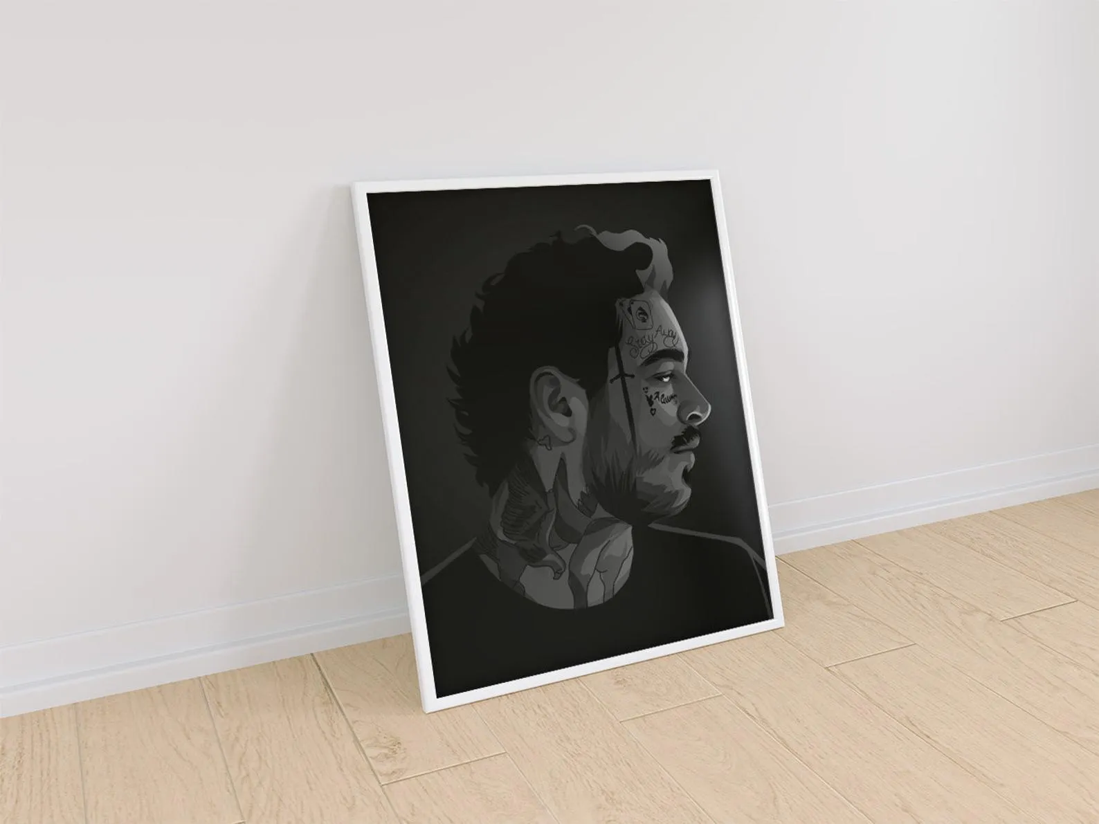 Khalid Custom Printing, Home Decor, Wall Hanging, Custom Music Canvas, Khalid Home Decor, Singer Canvas Rolls