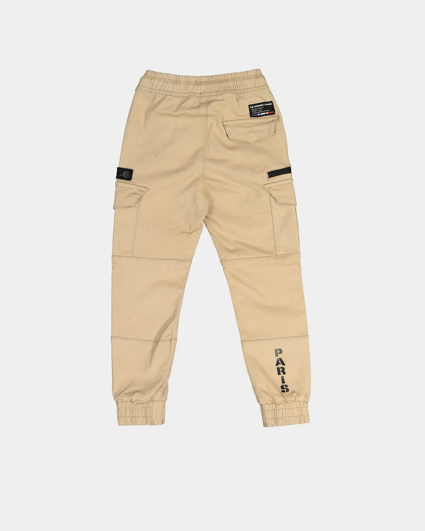 Lil Hommé Kid's Evolution Cargo Jogger Stone/Black