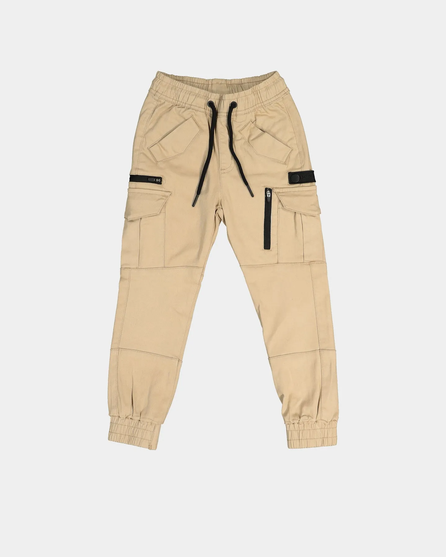 Lil Hommé Kid's Evolution Cargo Jogger Stone/Black