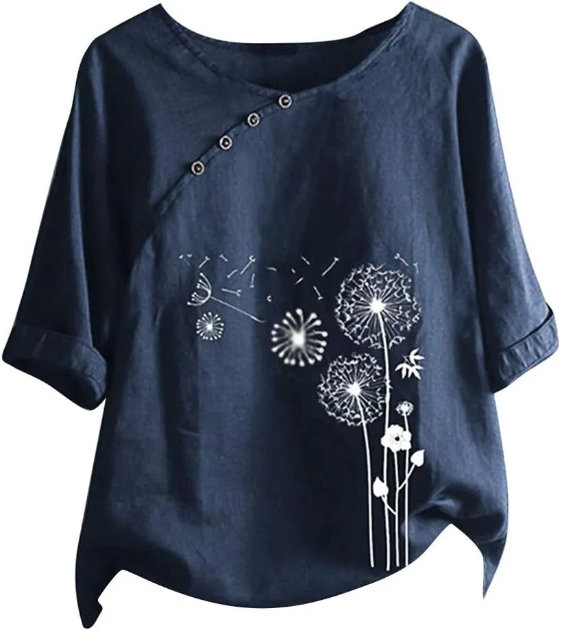 Linen Mens Shirts Summer Tops for Women 2025 Trendy Vacation 3XLt Shirts for Men Big and Tall Funny