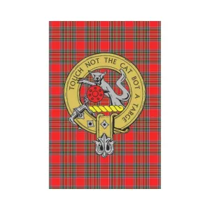 Macbean Tartan Flag - Clan Badge K7