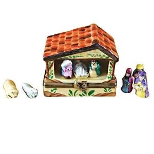 Manger with 8 Removable Pieces